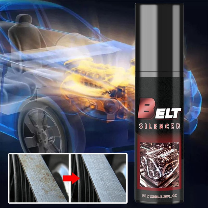 Belt Conditioner Spray Automotive, 1pcs 100ml Belt Car Engine Belt Lubrication & Silencer Spray, Reduces Noise&Friction, Restores Grip&Extends Belt Life, for suvs,trucks Universal cars Maintenance - Image 3